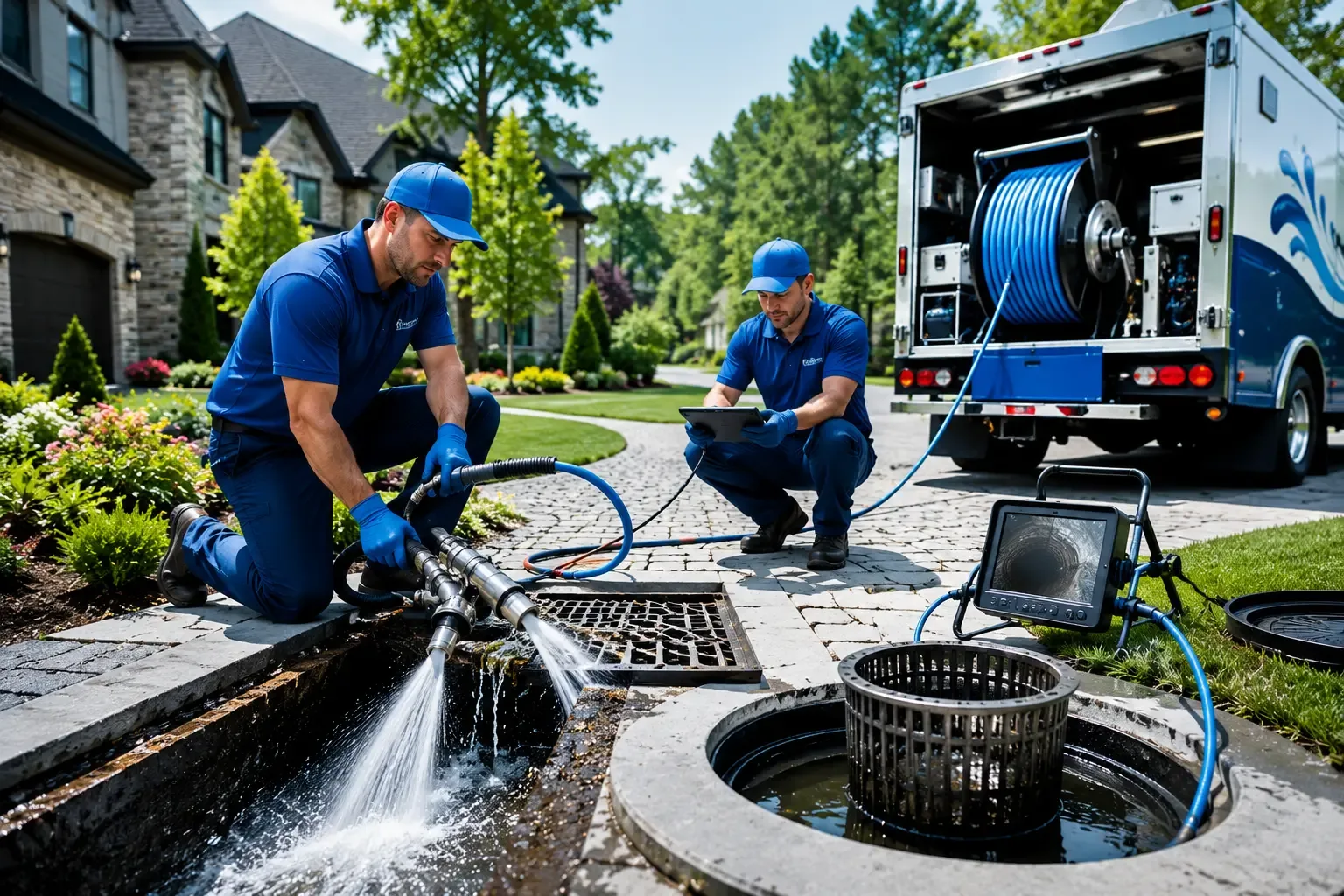 Local outdoor drain cleaning professionals in Martinsburg, OH